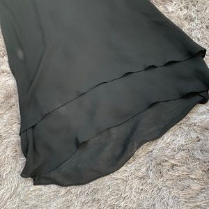 Black Dress with layered bottom